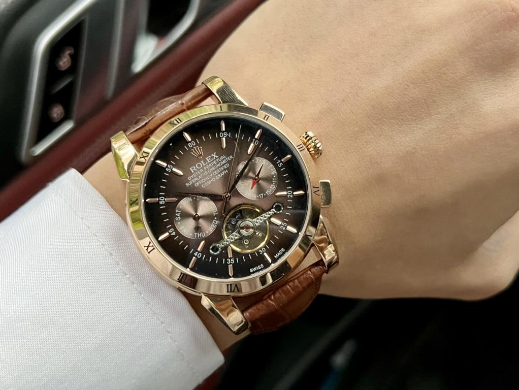 Same. Rolex-ROLEX  boutique men's watches       Dignified atmosphere, gentleman's style, excellent quality, hot sale all over the city. Using automatic mechanical movement, top 316 steel case, mineral super mirror, size 