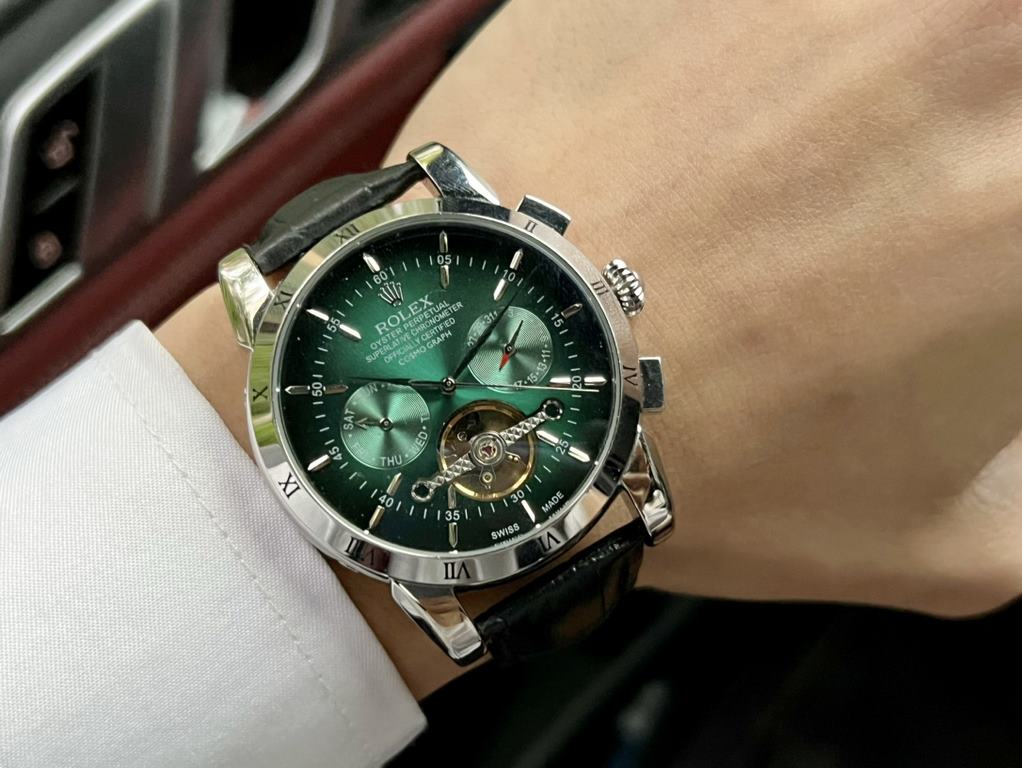 Same. Rolex-ROLEX  boutique men's watches       Dignified atmosphere, gentleman's style, excellent quality, hot sale all over the city. Using automatic mechanical movement, top 316 steel case, mineral super mirror, size 