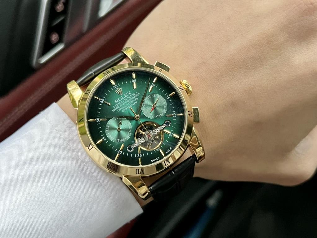 Same. Rolex-ROLEX  boutique men's watches       Dignified atmosphere, gentleman's style, excellent quality, hot sale all over the city. Using automatic mechanical movement, top 316 steel case, mineral super mirror, size 