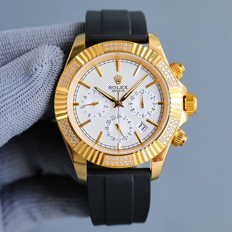 A small amount from WO has arrived! New Rolex Cosmo Chrono Ditonner Star 40 Series - 904 Steel Pavéd Diamonds1 The whole watch is densely encrusted with top quality Swarovski diamonds, c second to the details and workman