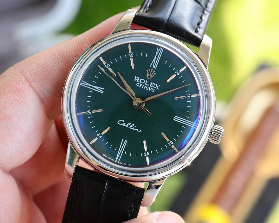 ROLEX Rolex . Cellini, a gentleman's watch, suitable for all kinds of activities and occasions of the men's watch equipped with accurate and stable imported movement 9015. 28,800 vibrations per hour, zero repair quality!