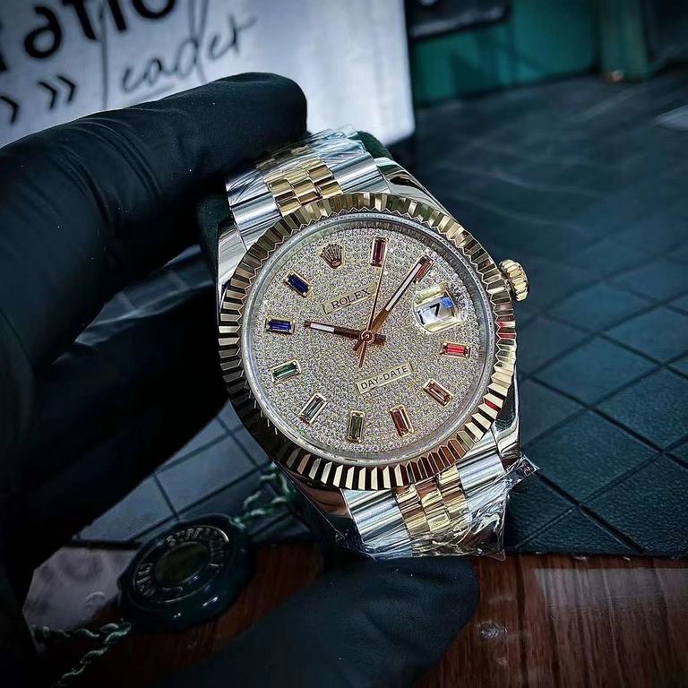 A tribute to a classic. 8 months.The original Rolex Day-Date 41mm.A model of classic watches. 1 Synchronized with the original Tianjin 2824.1 Synchronized with the original Tianjin 2824. 72-hour power reserve. Not the ma