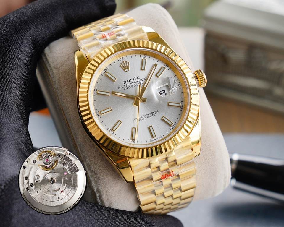 【High quality】 Rolex 41mm Logotype, 11 original open mold. Equipped with the 3255 original machine  movement, the latest model of the literal 6 letter position crown small logo.904L stainless steel case through careful p