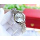 Brand：Rolex Style：New Women's Mechanical Watch Movement：Imported Citizen 8215 Mechanical Mirror：Imported Sapphire Glass Bracelet：Real Cowhide Bracelet316L Ceramic Bracelet between Steel Size：Diameter 34mm Thickness 11mm 