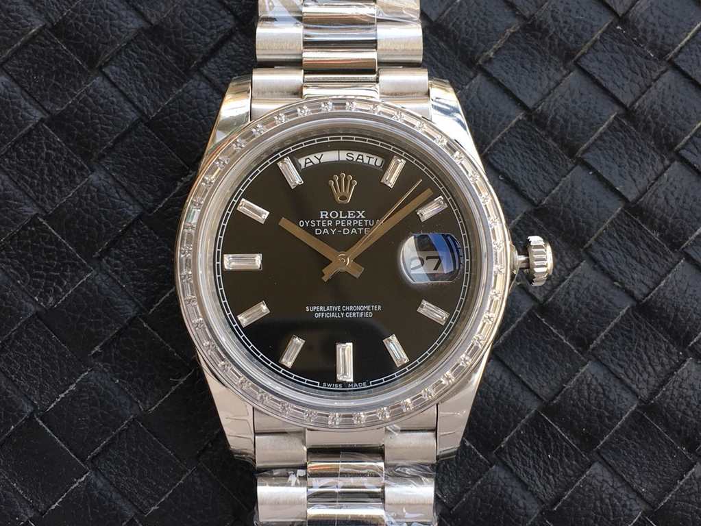 Upgrade V2 version EW Chengpin spent 8 months on the market Rolex The highest version on the market    weekly log type 3255 machine Original 1 to 1 open mold Professional size 40 mm a card one Authentic Warranty Card Ins