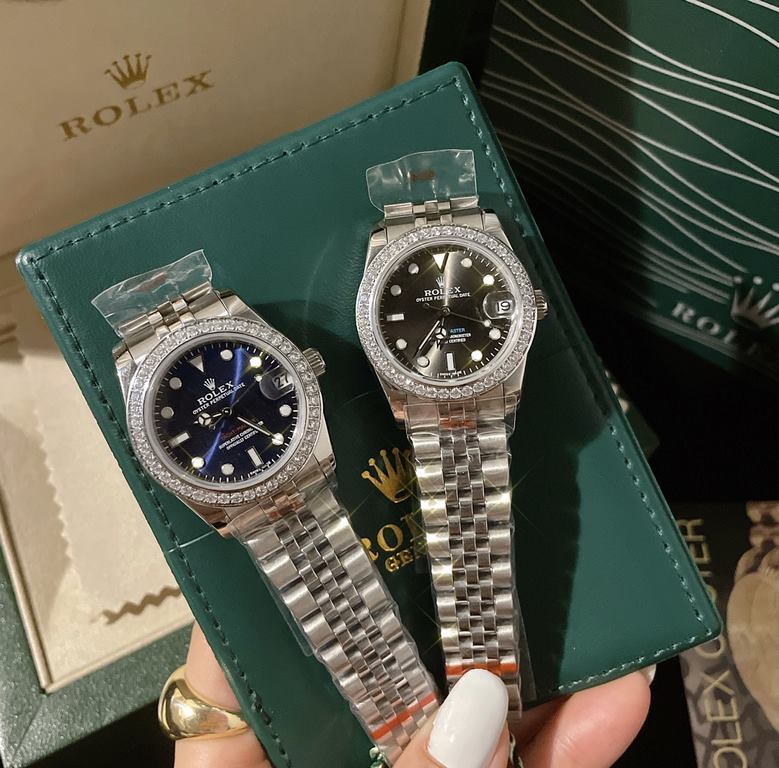 Rolex-ROLEXStyle Day-Date Ladies Mechanical WatchMovement Imported Citizen OriginalMirror Sapphire glassCase 316L steel case coverBracelet Solid core 5 bead stainless steel braceletSize 31mm 12mmThe rhythm of life is in 