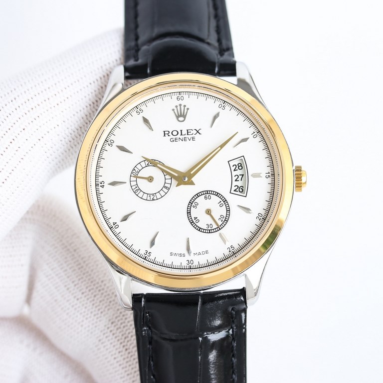 Top quality - Rolex Rolex A shell workmanship super beautiful   boutique men's watches, four-hand separation, skillful, unique, noble atmosphere, gentleman style. The use of fully automatic mechanical movement imported f