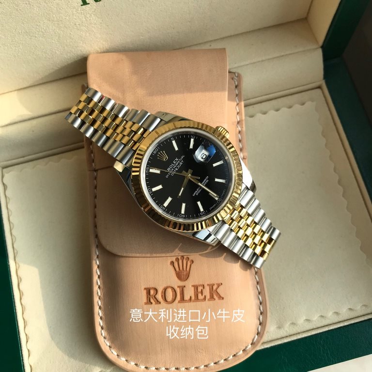 Wholesale box support Hong Kong, the United States direct mailRolex Rolex Logotype series men's watches, special channel bull goods! Dial size 41mm, equipped with Rolex Log original 3235 automatic mechanical movement, sc