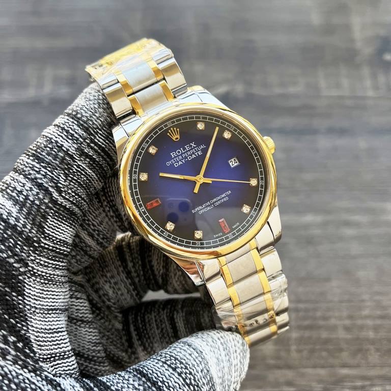 Brand Rolex (three needle new, business and leisure) luxury atmosphere type exquisite men's watches (new) Strap real cowhide strap (comfortable)  361 steel strap (durable) movement imported Citizen movement) Material sap