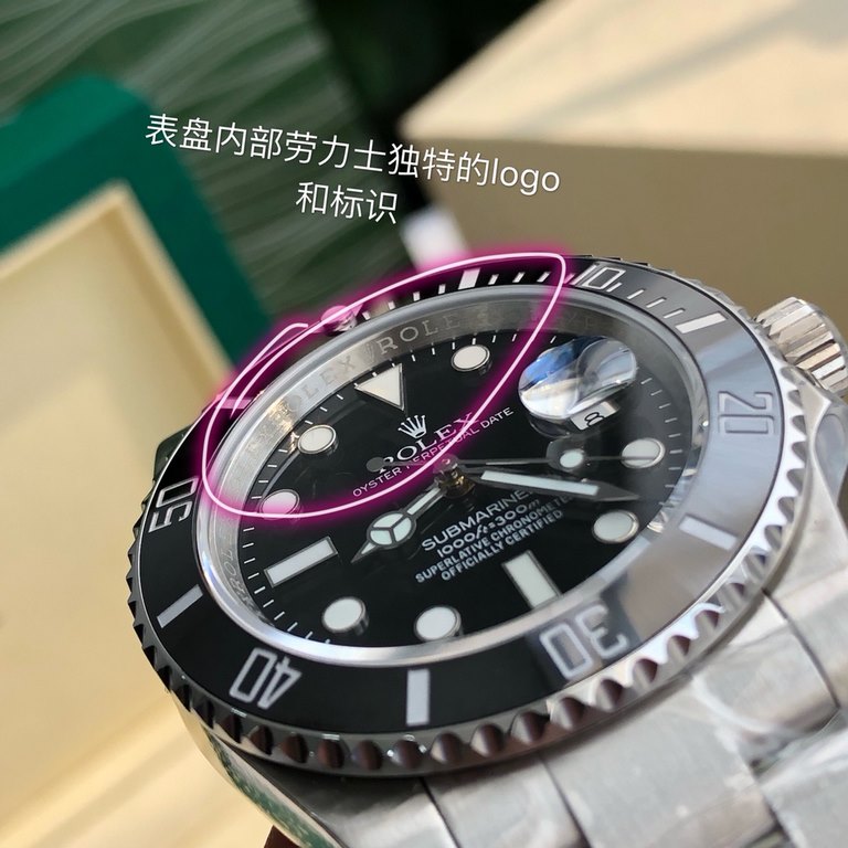 Rolex Negro, without further ado, zoom in on the details.