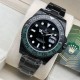 SL latest launch-Rolex GMT IIGMT①The latest official anti-counterfeiting card (official consistency)②904 stainless steel (restore the excellent structure of the genuine case cover)③Double rotating imported ceramic bezel 