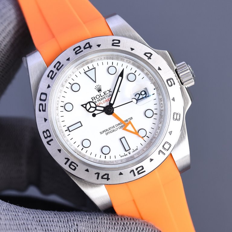 Running model King of the volume  The Rolex Explorer is a watch designed for expeditions to conquer tough environments. Tested over time with polar, mountaineering and caving explorers, the Explorer II's function as a ti