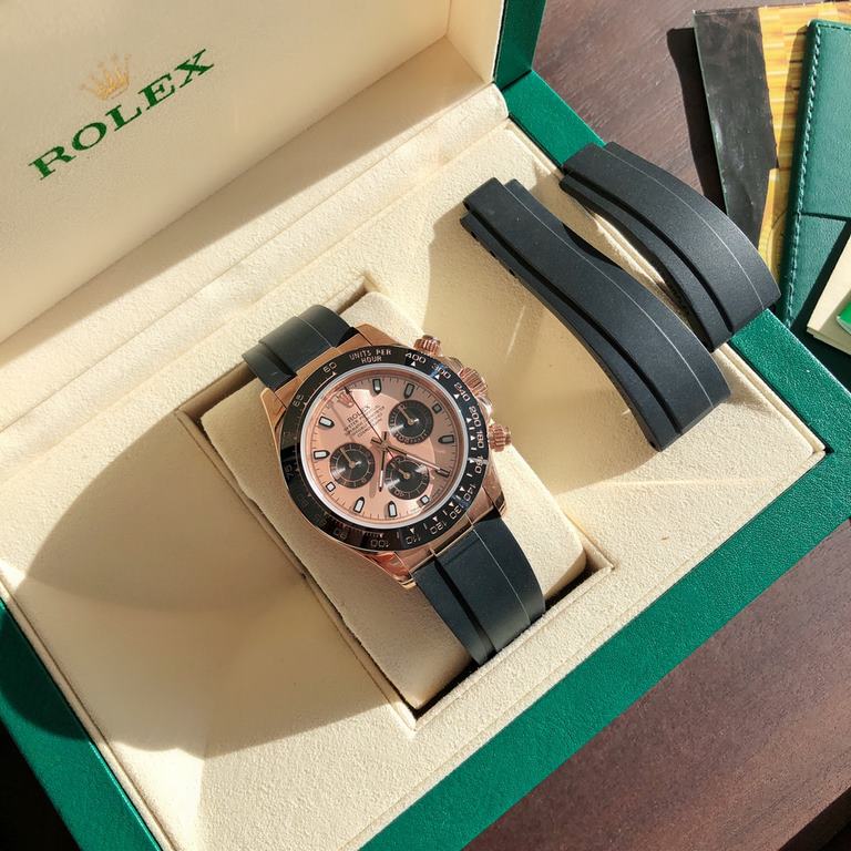 Wholesale box Support Hong Kong, U.S. direct mailROLEX-Rolex Daytona series. A masterpiece of artisanal craftsmanship. Each watch is strictly tested and equipped with super stable 4130 movement. One-position time adjustm