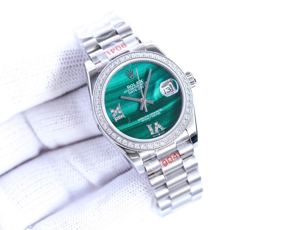 Taiwan factory upgraded version   the opening of the year masterpiece non-market quality original molding the highest version of the market Rolex Rolex log type series full of stars with diamonds mechanical men's watches