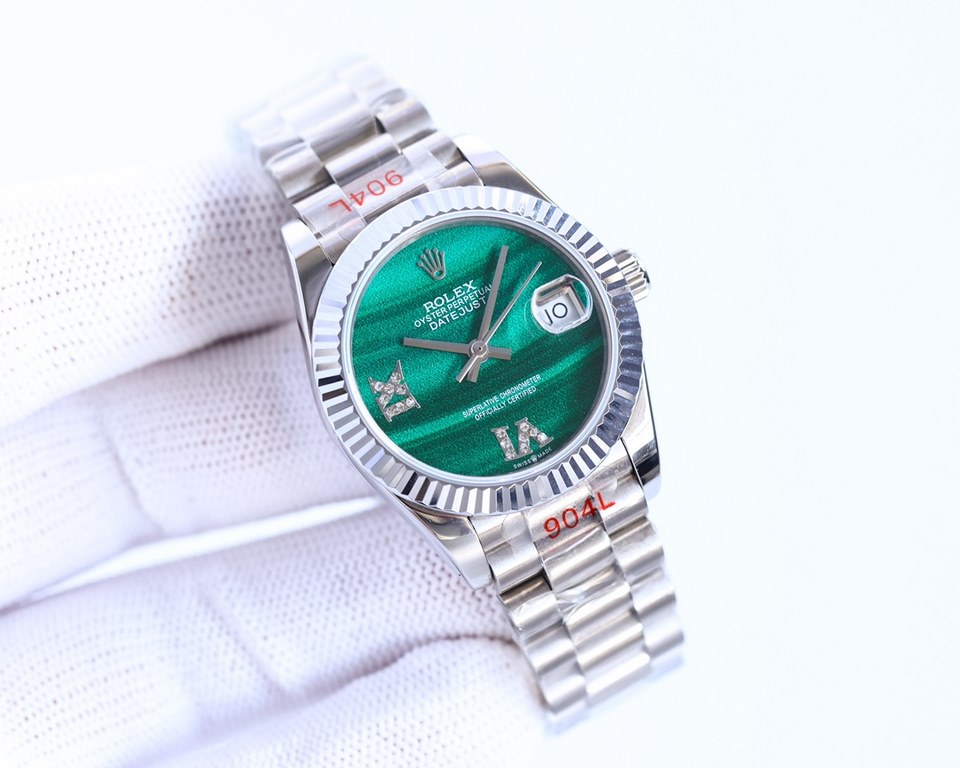 Taiwan factory upgraded version   the opening of the year masterpiece non-market quality original molding the highest version of the market Rolex Rolex log type series full of stars with diamonds mechanical men's watches