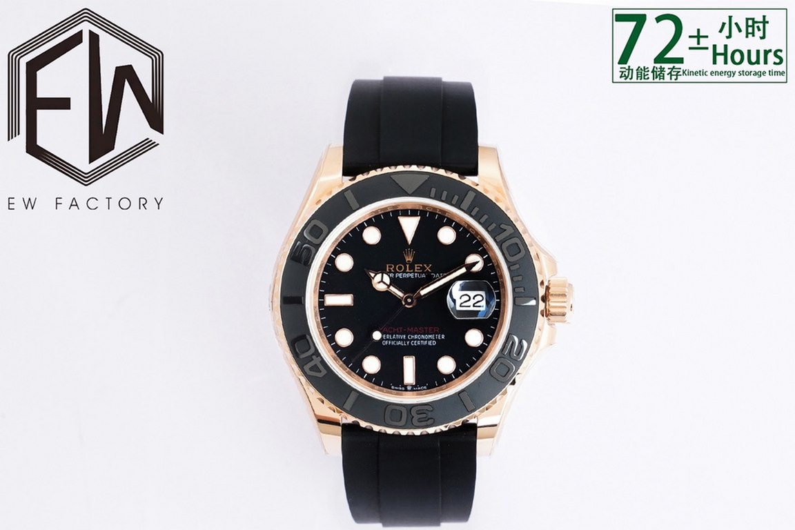 EW [2021 New] Rolex Yacht Master 40 Series① Exclusive customized 3235 movement, kinetic energy storage up to 72 hours, stable and reliable quality;② case size thickness of the original consistent, the thickness of only 1