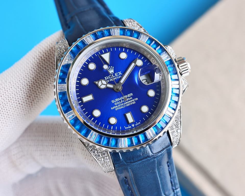 New products Rolex top plaything poisonous goods, do not like to hit the street watch water ghost you, he is definitely your soulmate. With Rolex's most classic submarine series water ghost as a prototype, after the ring