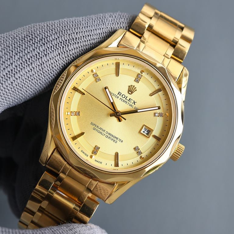 Unity[Five-star   Recommended] New Rolex Business Series, the whole watch is made of 316L steel, the dial is made of finely ground sunburst, so that you can read the time more clearly! High-grade atmosphere! 316L steel t