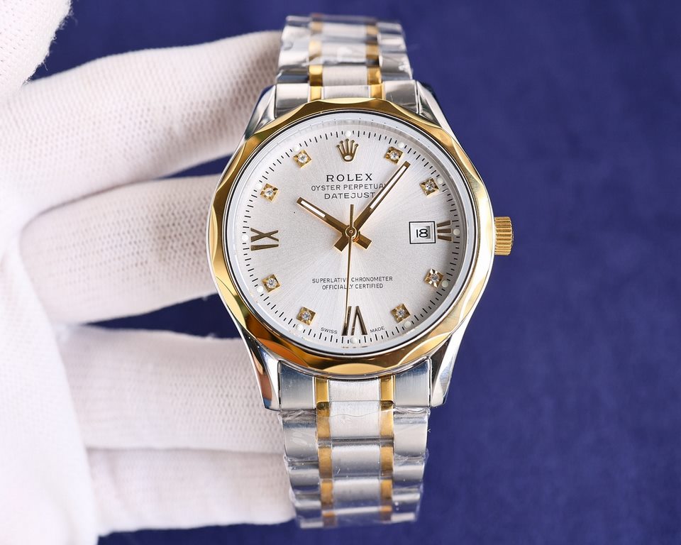 ][Rose][Rose][Five-star   Recommended] New Rolex Business Series, the whole table is made of 316L steel, the dial is made of finely ground sunbursts, so that you can read the time more clearly! High-grade atmosphere! 316