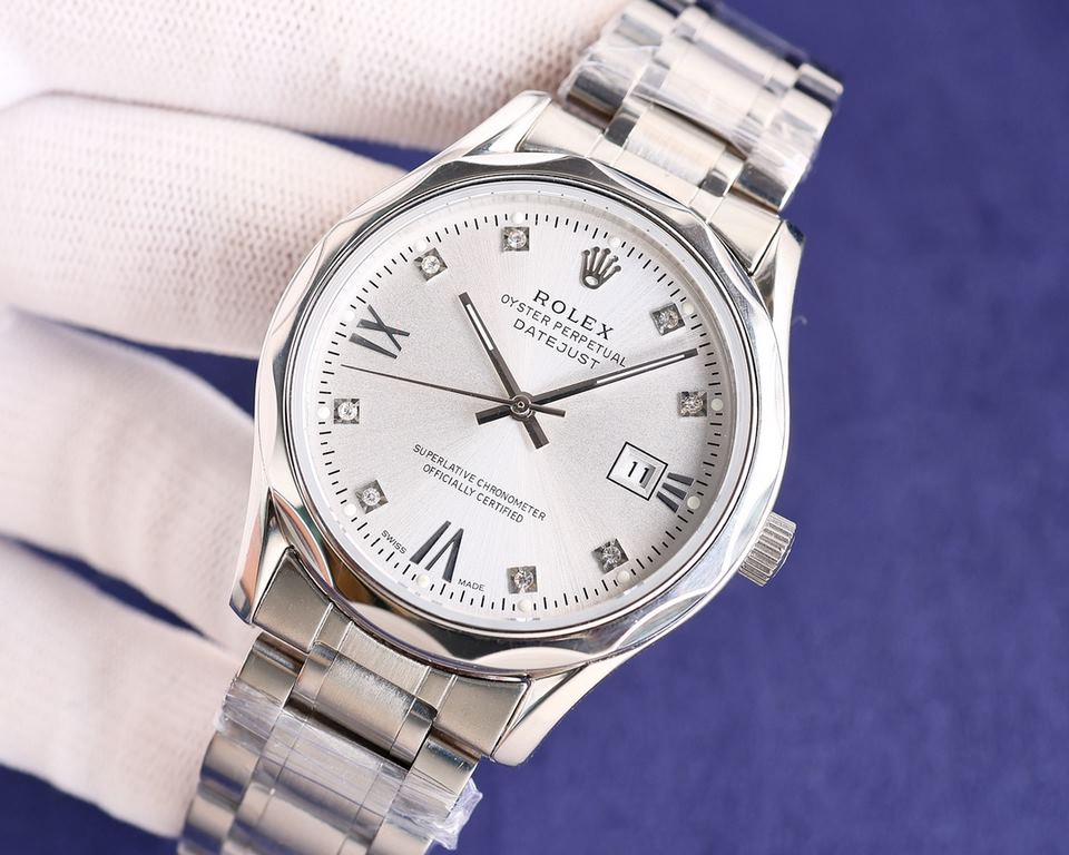 ][Rose][Rose][Five-star   Recommended] New Rolex Business Series, the whole table is made of 316L steel, the dial is made of finely ground sunbursts, so that you can read the time more clearly! High-grade atmosphere! 316