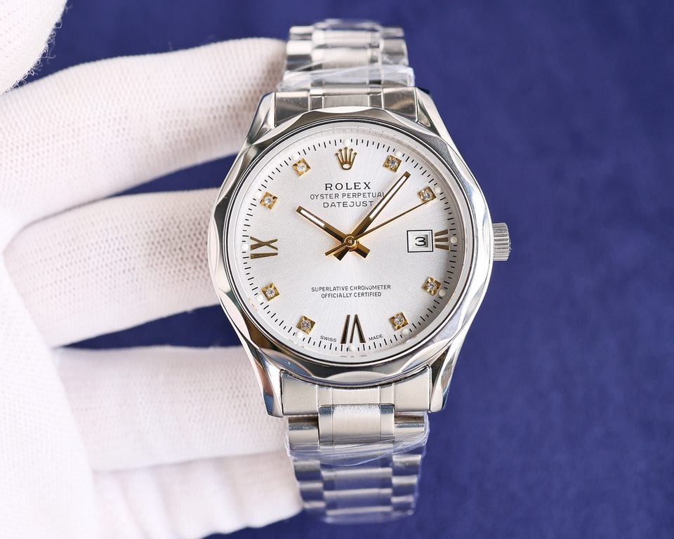 ][Rose][Rose][Five-star   Recommended] New Rolex Business Series, the whole table is made of 316L steel, the dial is made of finely ground sunbursts, so that you can read the time more clearly! High-grade atmosphere! 316