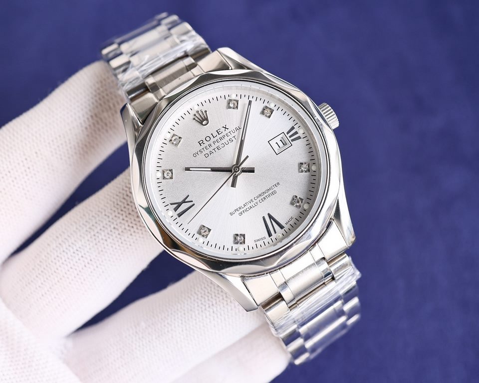 ][Rose][Rose][Five-star   Recommended] New Rolex Business Series, the whole table is made of 316L steel, the dial is made of finely ground sunbursts, so that you can read the time more clearly! High-grade atmosphere! 316