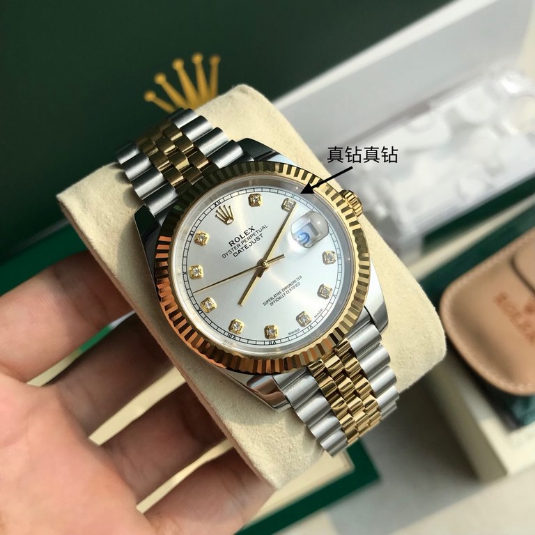 With box Support Hong Kong, U.S. direct mailRolex Rolex log type series men's watches, special channel bull goods! Dial size 41mm, equipped with Rolex Log original 3235 automatic mechanical movement, imported sapphire gl