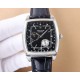 Gold and white with. Rolex - ROLEX   tide men trend new men's full full diamond trench encrusted watch equipped with automatic 82S3 Asia   automatic imported mechanical movement 904L stainless steel case Italy    calfski