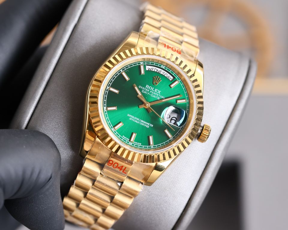 (pictured above with high concessions) 2022 New Rolex Oyster Log 36 Series1 With the new Rolex caliber 2836;2 Almost the same thickness as the original 11.7mm 36mm diameter;3 Polished word studs; top Swiss ice blue lumin