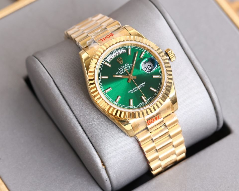 (pictured above with high concessions) 2022 New Rolex Oyster Log 36 Series1 With the new Rolex caliber 2836;2 Almost the same thickness as the original 11.7mm 36mm diameter;3 Polished word studs; top Swiss ice blue lumin