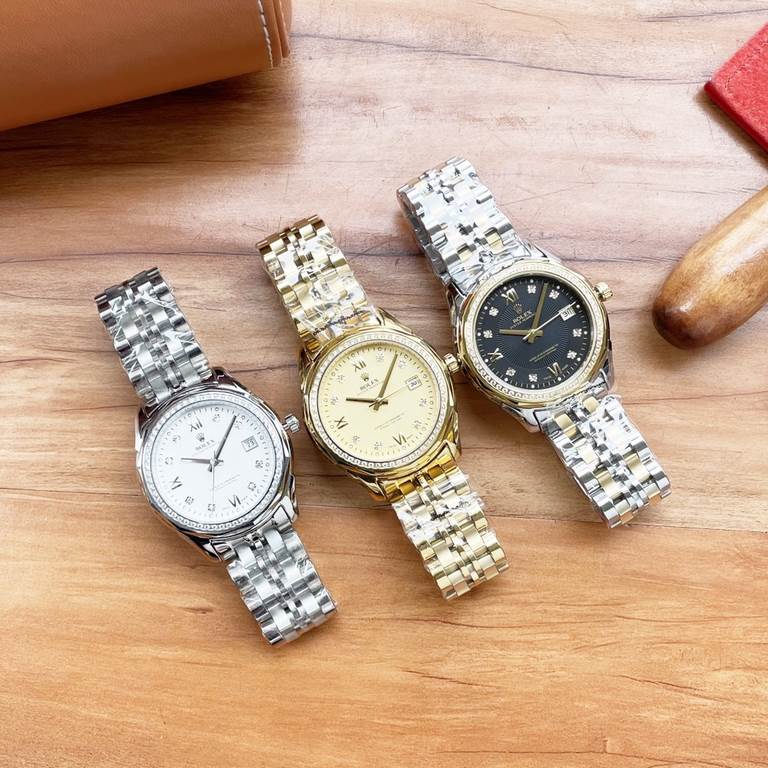 Exclusive first   HD real shot   Quality products  Stable and stylish   Charming extraordinary   Simple hot new  Brand】：Rolex  Three hands design 【Type】：Boutique men's watches[Strap] 316 steel bracelet【Movement】：High-end