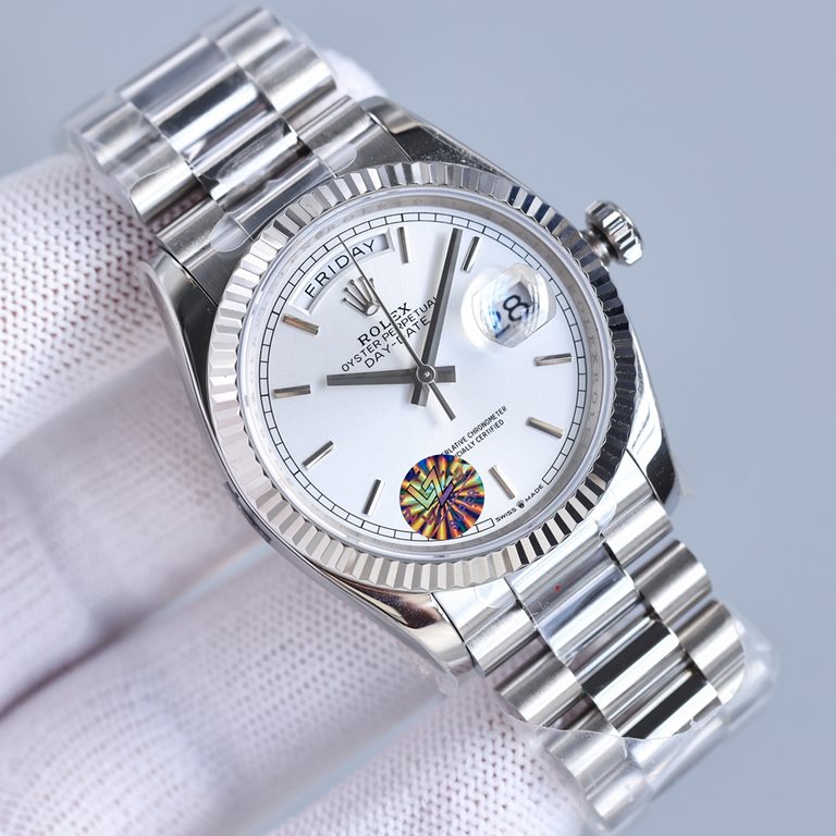 [TW] Rolex Weekly Log Type 36 series, this series of watches, bearing a lot of Rolex's classic elements dogtooth ring, presidential chain, bubble mirror, large gold watch, etc. This series of wristwatches watches since t