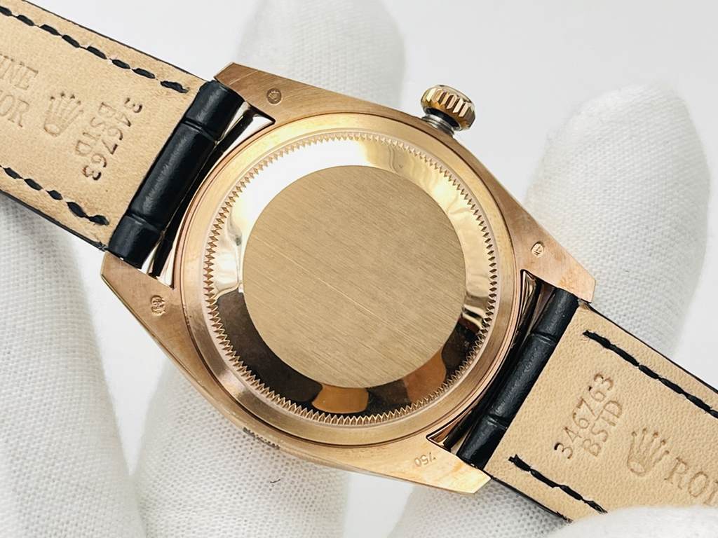 TR Factory2021 Recommended] New models recommended by RALEIGH. Rex DAY-DATE series! Diameter 36mm, Details1 Perfect big week-small calendar disk, super luminous needle, double dividing sapphire glass, the case is made of