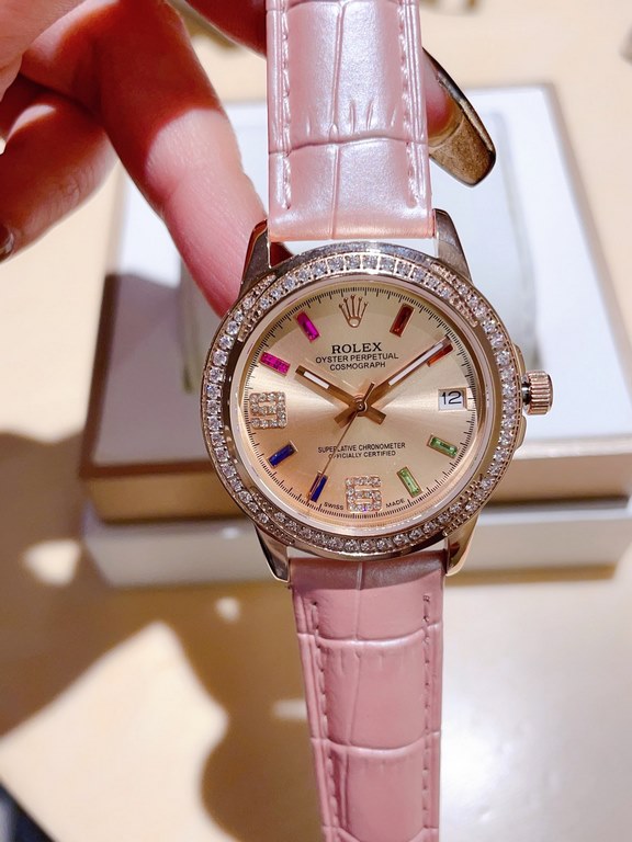 Rolex exquisite quality of the latest debut of meticulous wrist beauty harmonic beauty immortal flawless picking subtle Yueer  brand] Rolex (physical more beautiful recommended)     [Type] exquisite women's watches[Strap