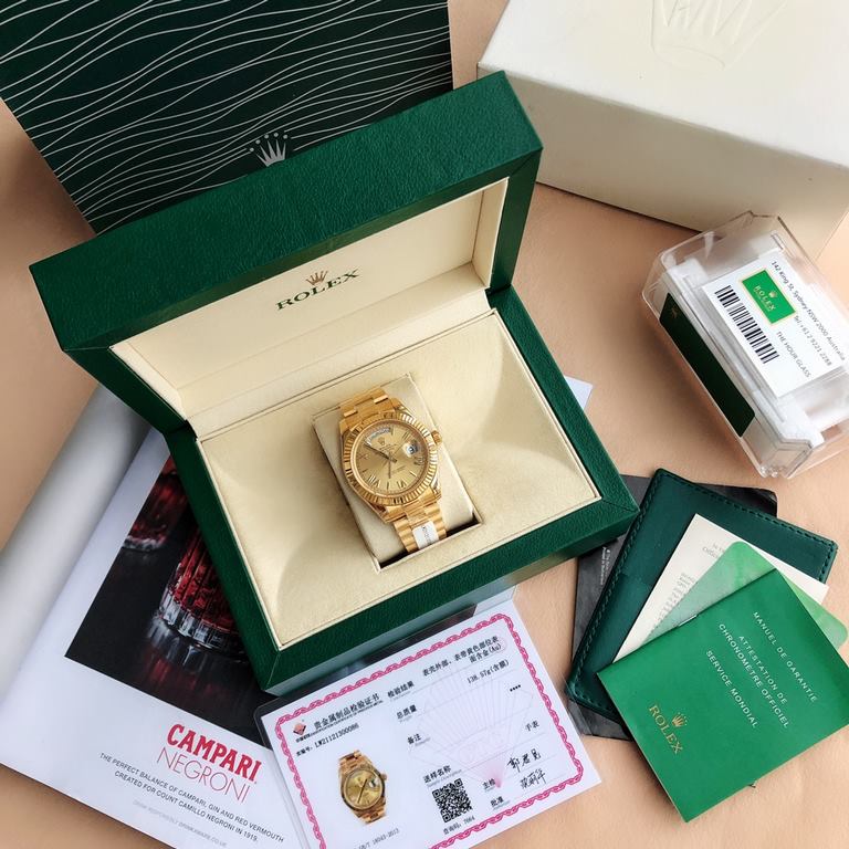 Batch with box Support Hong Kong, the United States direct mailThe rich man's happiness is so simple and unadorned, the real meaning of the gold watch to come, the whole body covered with 18k gold, the thickness of 5um, 