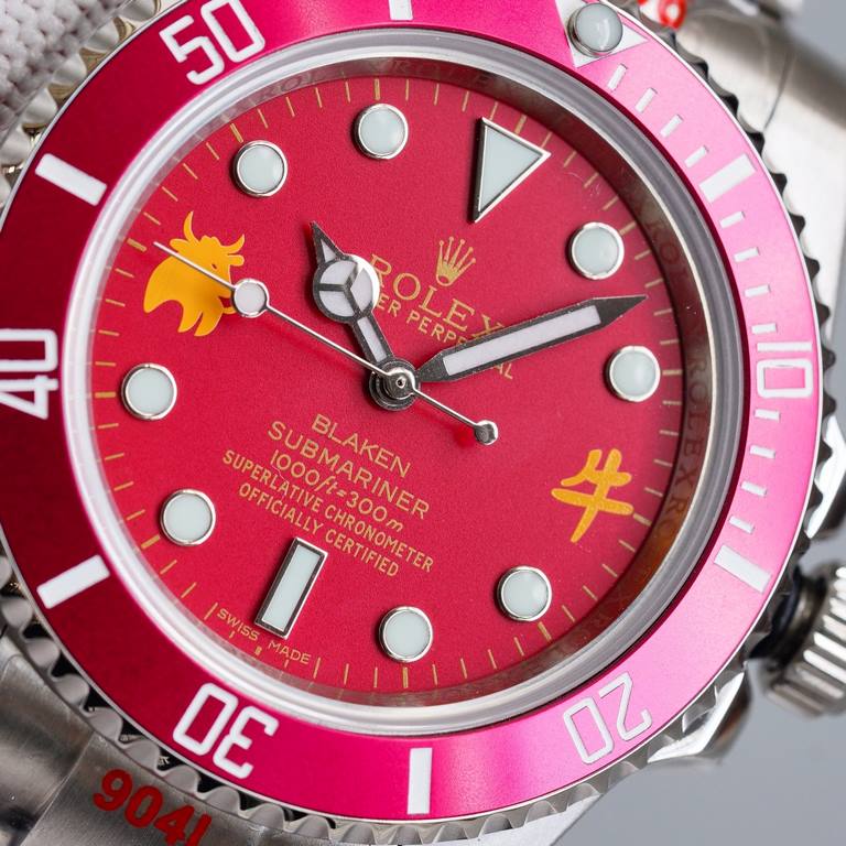 BLAKEN Studio Epic Masterpiece!BLAKEN SUBMARINER Classic Replica Aqua Ghost Modified Style Family Portrait, worn by both men and women! Original limited edition! TOP2836 movement! Multi-color   family photo collection is