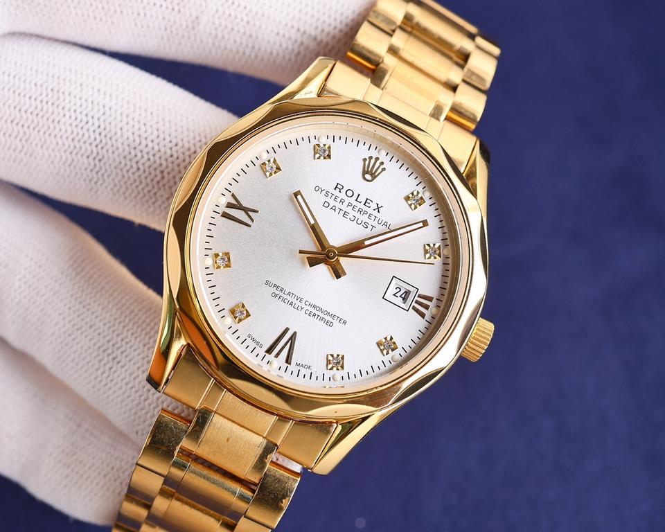 ][Rose][Rose][Five-star   Recommended] New Rolex Business Series, the whole table is made of 316L steel, the dial is made of finely ground sunbursts, so that you can read the time more clearly! High-grade atmosphere! 316