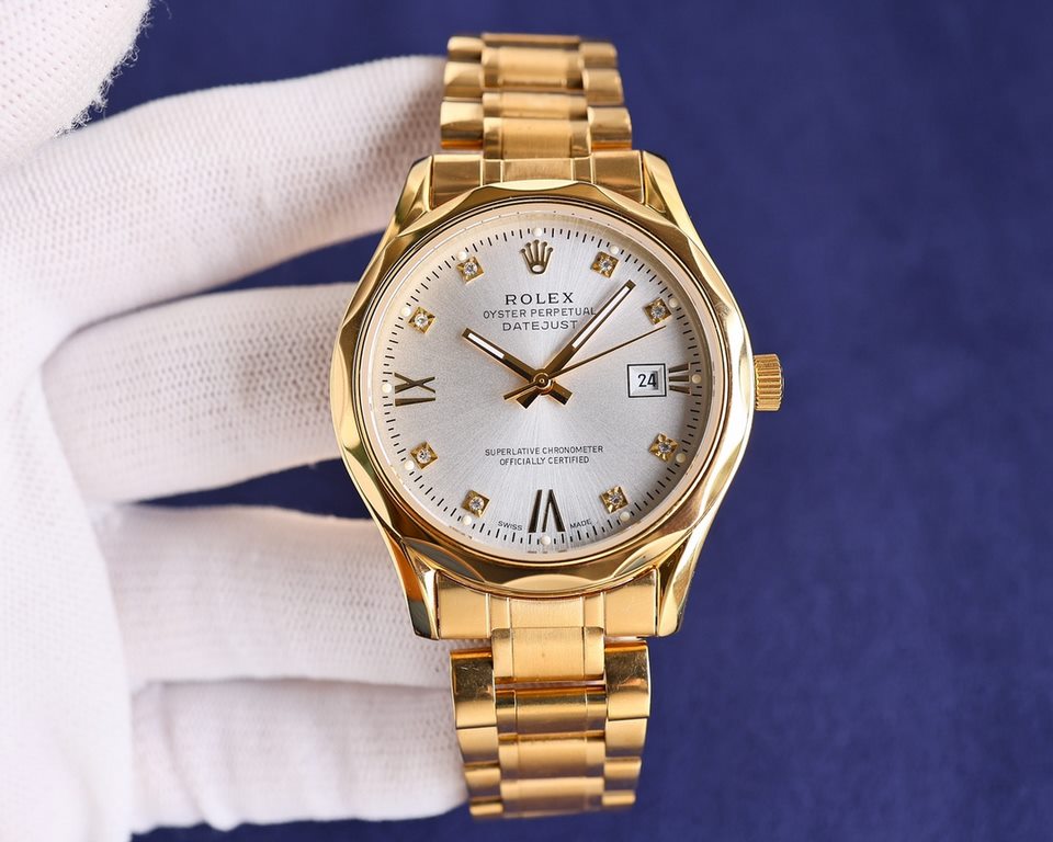 ][Rose][Rose][Five-star   Recommended] New Rolex Business Series, the whole table is made of 316L steel, the dial is made of finely ground sunbursts, so that you can read the time more clearly! High-grade atmosphere! 316