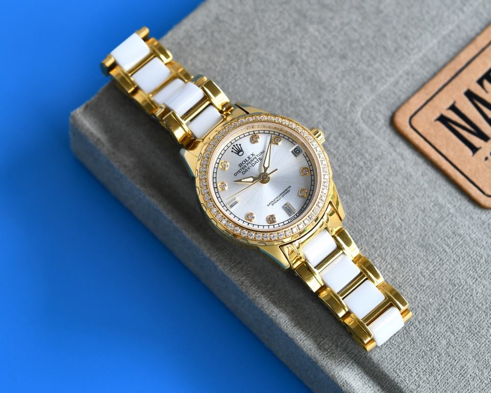 [ROSE][ROSE] 2022 Annual Pop-Up Recommendations  Rolex - New R OLEX Lady Jewelry CollectionUpgrade V8 version with high-end sunray dial Ring circle set 38 Wesselton diamonds [Rose] [Rose] Fashion women's watch Simple thr