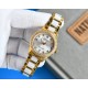 [ROSE][ROSE] 2022 Annual Pop-Up Recommendations  Rolex - New R OLEX Lady Jewelry CollectionUpgrade V8 version with high-end sunray dial Ring circle set 38 Wesselton diamonds [Rose] [Rose] Fashion women's watch Simple thr