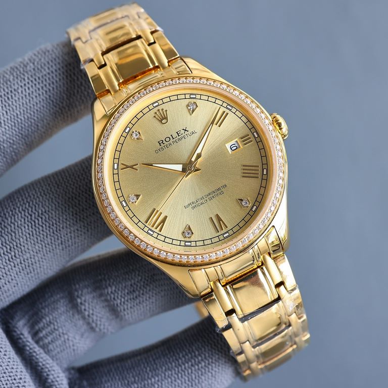 0 2  3   year the latest models of Rolex fire listing! Simple and elegant, business choice! Equipped with the original imported automatic mechanical movement, stable performance (zero repair)! Sapphire glass double divid