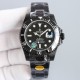 The new Rolex Aqua Ghost BLAKEN official same obsidian black version, size 40mm, equipped with Seagull 2824, high degree and stable timekeeping. The case is made of imported 904L steel, and Physical Vapor Deposition (phy