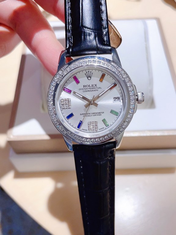 Rolex exquisite quality of the latest debut of meticulous wrist beauty harmonic beauty immortal flawless picking subtle Yueer  brand] Rolex (physical more beautiful recommended)     [Type] exquisite women's watches[Strap