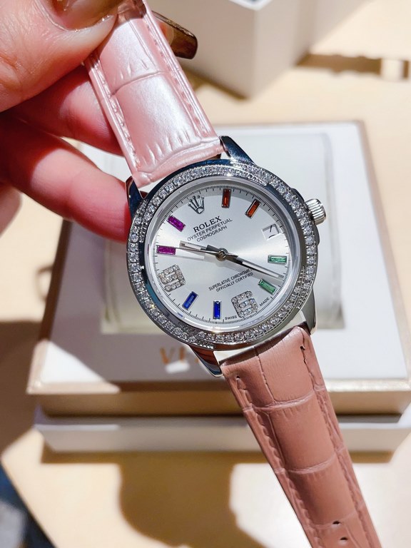 Rolex exquisite quality of the latest debut of meticulous wrist beauty harmonic beauty immortal flawless picking subtle Yueer  brand] Rolex (physical more beautiful recommended)     [Type] exquisite women's watches[Strap