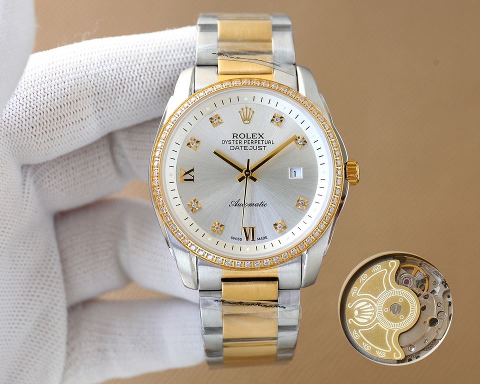 Rolex-ROLEX  boutique men's watches       Dignified atmosphere, gentleman's style, excellent quality, hot sale all over the city. Using imported Citizen mechanical movement, top 316 stainless steel case, mineral super mi