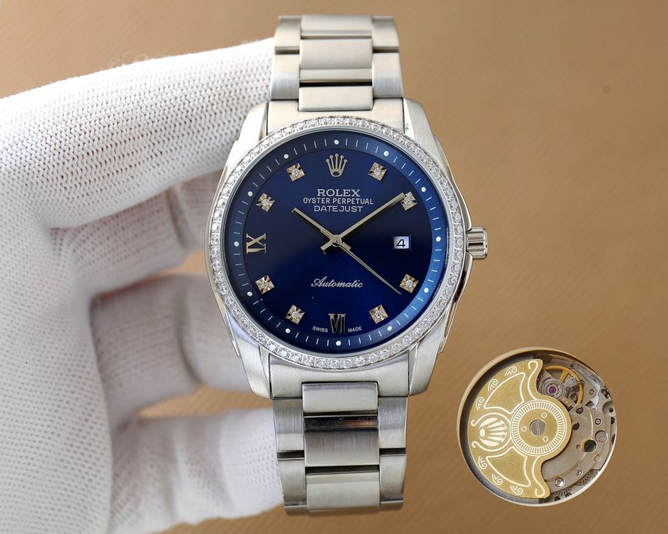 Rolex-ROLEX  boutique men's watches       Dignified atmosphere, gentleman's style, excellent quality, hot sale all over the city. Using imported Citizen mechanical movement, top 316 stainless steel case, mineral super mi