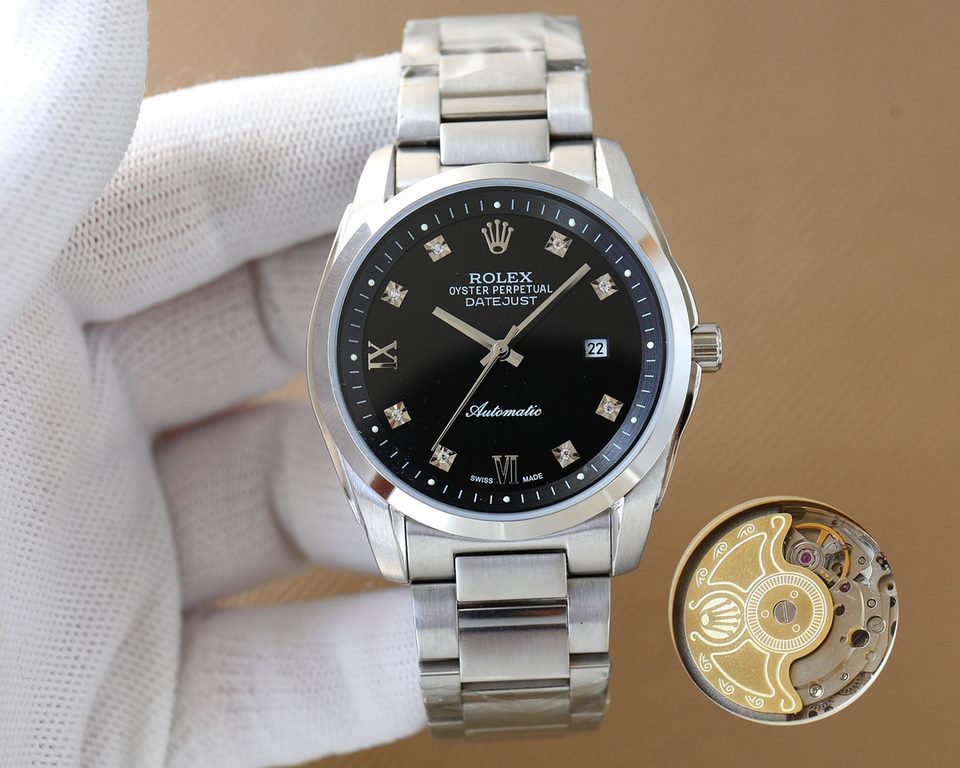 Rolex-ROLEX  boutique men's watches       Dignified atmosphere, gentleman's style, excellent quality, hot sale all over the city. Using imported Citizen mechanical movement, top 316 stainless steel case, mineral super mi