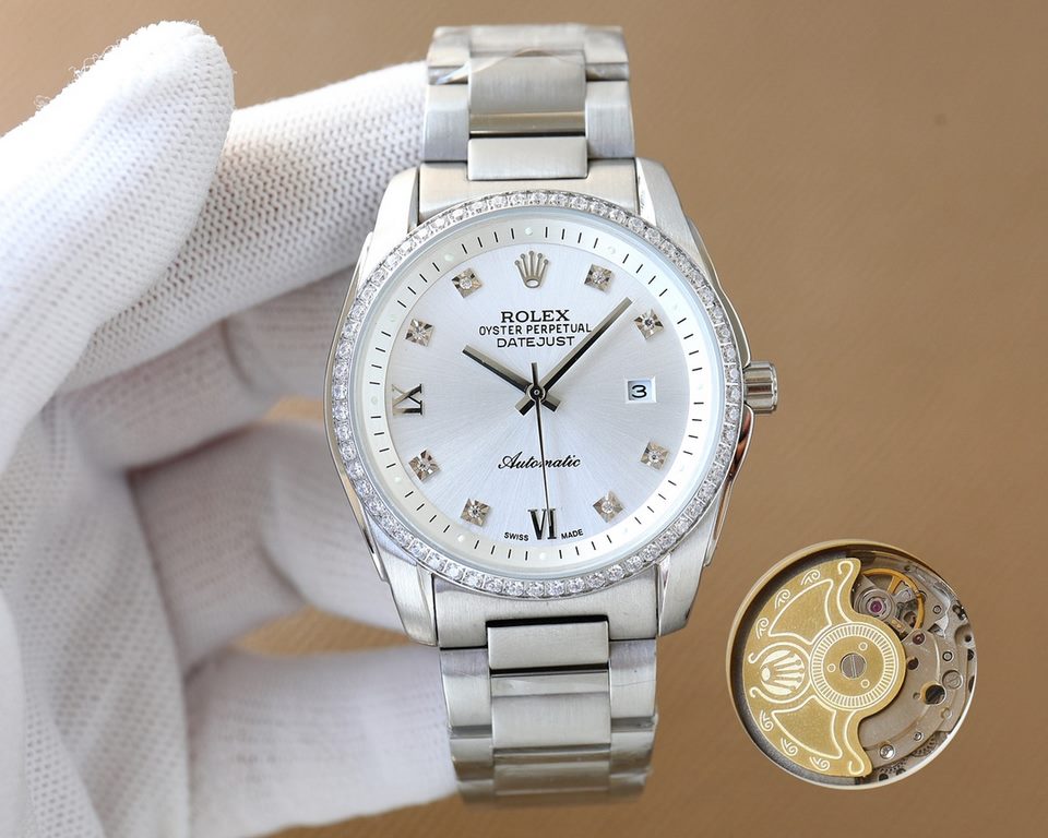 Rolex-ROLEX  boutique men's watches       Dignified atmosphere, gentleman's style, excellent quality, hot sale all over the city. Using imported Citizen mechanical movement, top 316 stainless steel case, mineral super mi