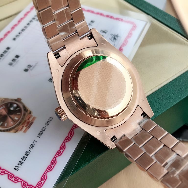 Batch with box Support Hong Kong, the United States direct mailThe rich man's happiness is so simple and unadorned, the real meaning of rose gold table to come, the whole body of 18k gold, thickness of 5um, GTC China aut