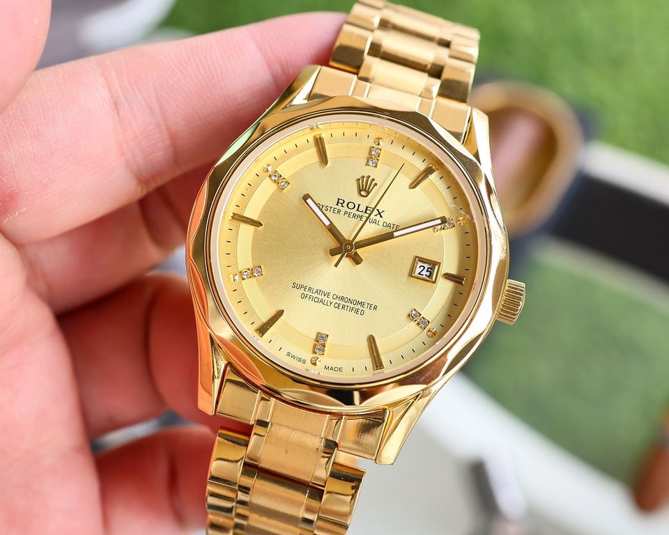 [Five-star   Recommended] New Rolex Business Series, the entire watch is made of 316L steel, the dial is fine grinding sun pattern, so you can read the time more clearly! High-grade atmosphere! 316L steel to create Xin p